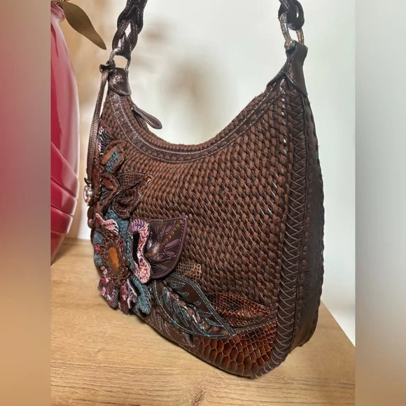 Rare Brighton Mila Shoulder Bag - Masterpiece Collection Multi Media Purse - Picture 9 of 9